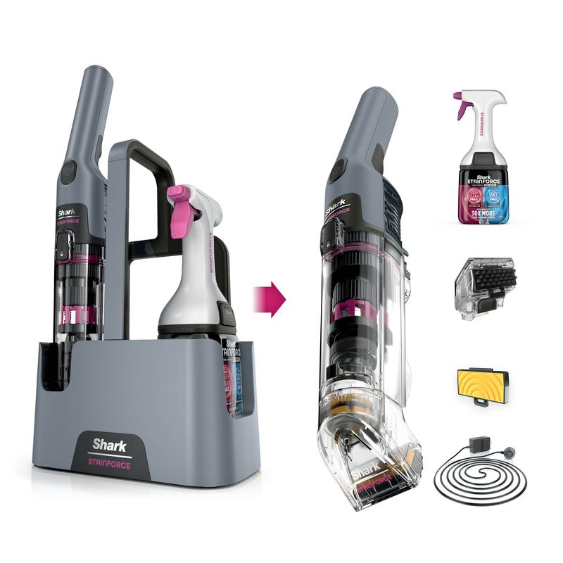 Shark StainForce™ – Limpiador Portátil Inalámbrico de Manchas
