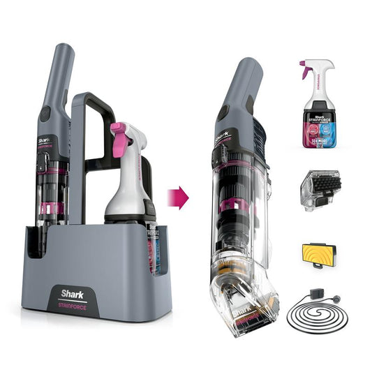 Shark StainForce™ – Limpiador Portátil Inalámbrico de Manchas
