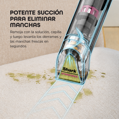 Shark StainForce™ – Limpiador Portátil Inalámbrico de Manchas