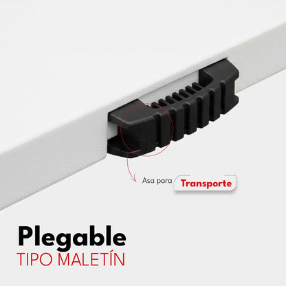 Mesa Exterior Plegable 180 Cm Polipropileno Hierro