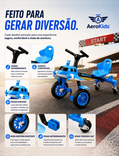 Cuatriciclo Infantil AeroKids®
